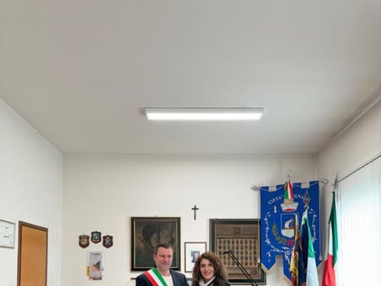 შეხვედრა  ქ. ლენიაგოს მერთან, პაოლო ლონგისთან.